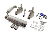 Kit di scarico con valvole commutabili stile "GT3" - Porsche 911 2.7L / 3.0L 1974-83 - 3606001102, 3606501101, 3606001103, 3606001107, 93011119113, 99908500103, 90007428203, 9009100970C, 93011119206, 93011119308, 91111119102, 90091009701, 93011102200, 93011102203, 93021102501, PCG91121100